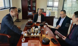 广东省防腐蚀协会会长邱博士带队走访佐禾新材料（佛山）有限公司